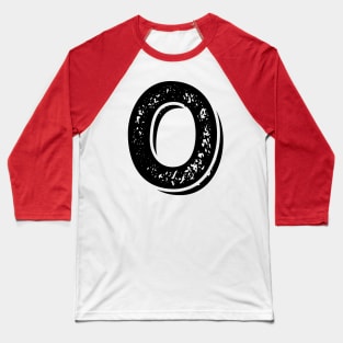 Capital Letter O Name Initial Monogram Baseball T-Shirt
